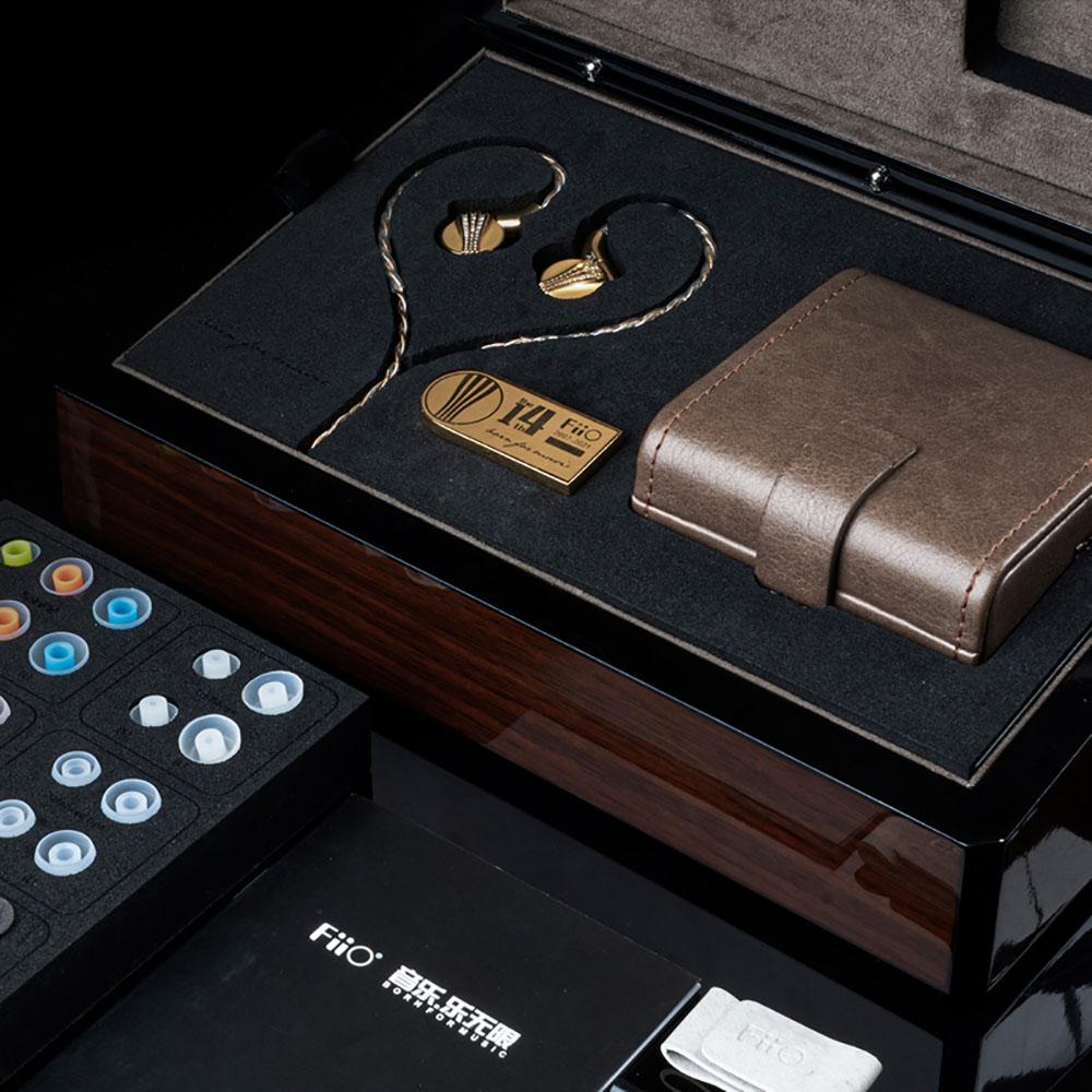 FiiO FDX 14th Anniversary Limited Edition Pure Beryllium Diaphragm 1DD In-Ear Headphones - Premium Audiophile Earbuds for Music Lovers & Studio Monitoring