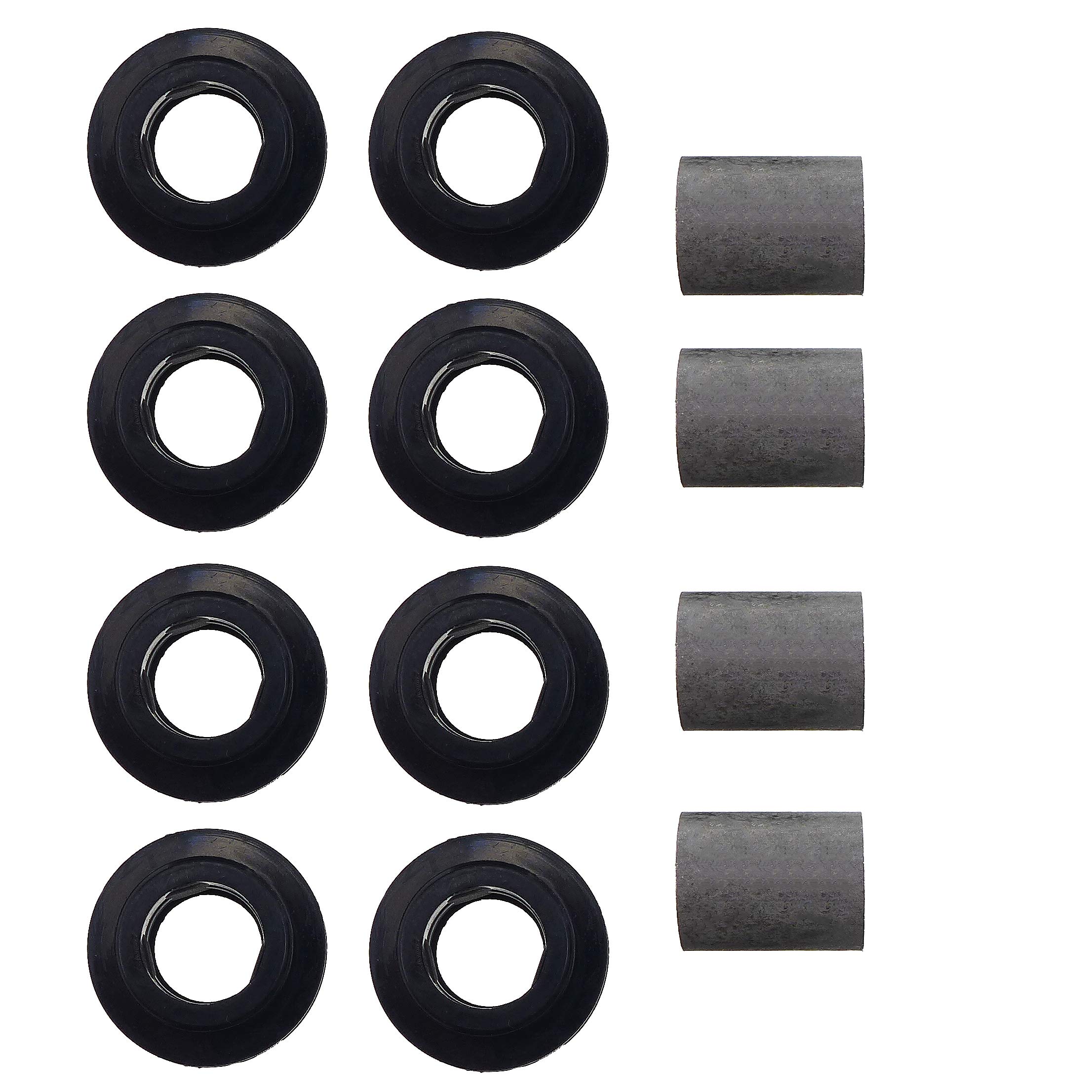 Arctic Cat Shock Bushing Kit - Lower Front & Rear Shock Bushings for Arctic Cat 250 300 375 400 454 500 650 Models (Part# 21-0001) - Perfect for ATV Suspension Repair & Off-Road Maintenance
