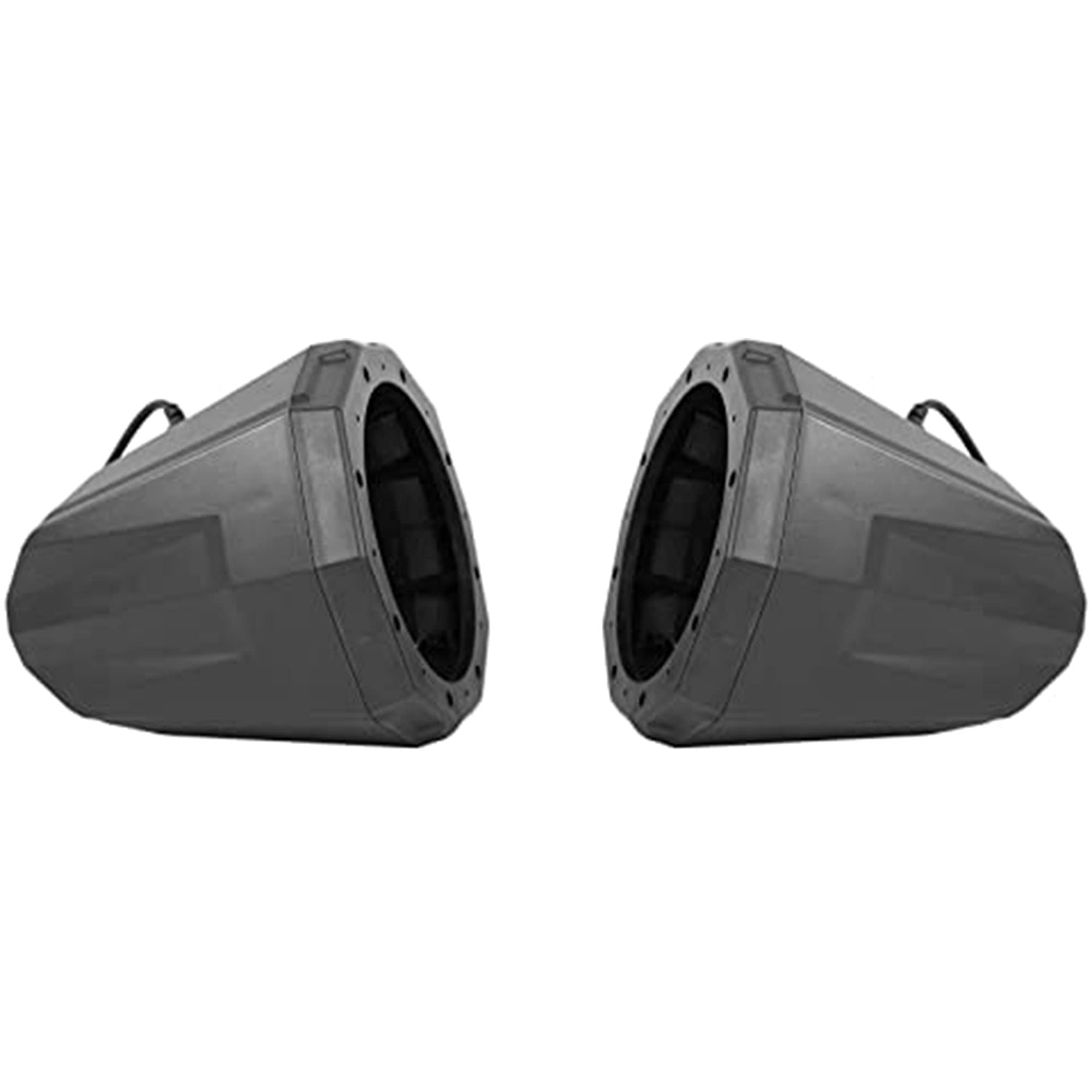 Universal 8-inch Cage Mount Speaker Pods - Heavy Duty Waterproof Marine & Off-Road Audio Enclosures for Boats, ATVs, UTVs & Jeeps