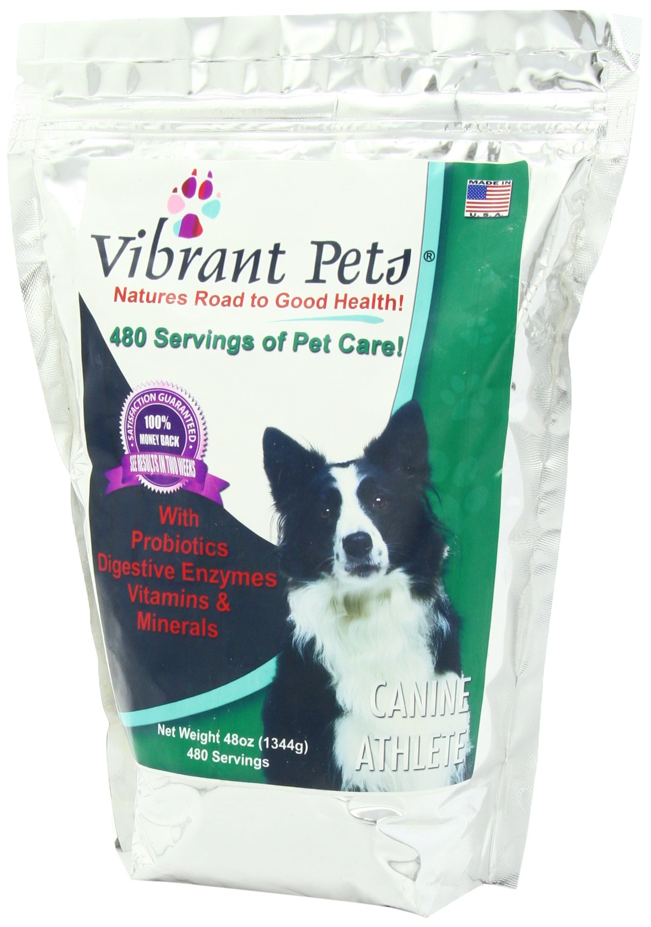 Premium Canine Athlete Advanced Formula - Enhances Coat Shine & Luster for Dogs | Boosts Puppy-Like Energy | Supports Joint & Muscle Health | Complete All-in-One Dog Nutrition Supplement | Ideal for Active Dogs & Senior Pets
