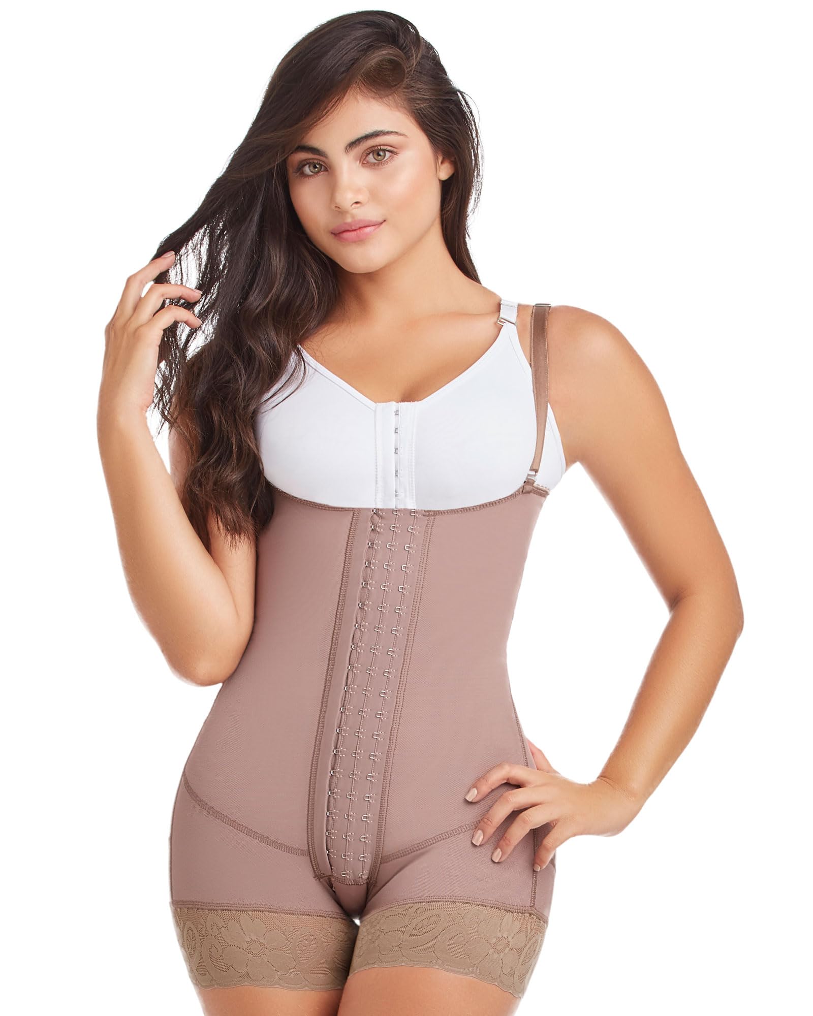 DPrada 11106 Backless Body Shaper - Colombian Post-Surgery Shapewear for Women | Seamless Tummy Control Girdle for Wedding, Special Occasions & Everyday Wear