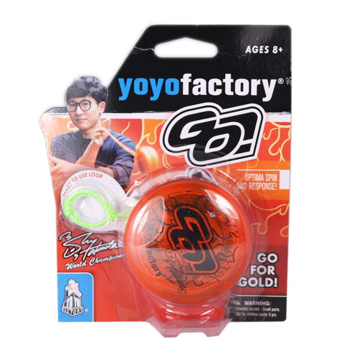 YoYoFactory GO! Professional Yo-Yo for Beginners & Advanced Players - Perfect for Tricks, Competitions & Stress Relief