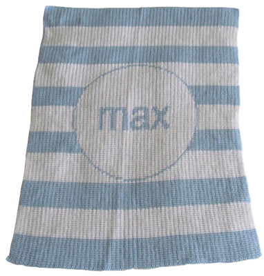 Butterscotch Blankees Modern Stripe Baby Blanket - Soft & Cozy Knit Throw for Newborns, Toddlers & Kids - Perfect for Nursery, Stroller, Car Seat & Cuddling