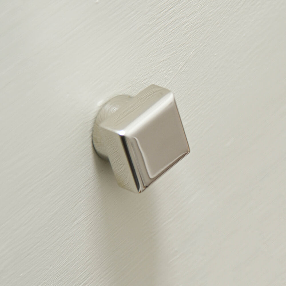 Polished Nickel Cabinet Knobs - Elegant Drawer Pulls for Bedroom Dressers & Kitchen Cabinets - Perfect for Home Decor & Furniture Upgrade
