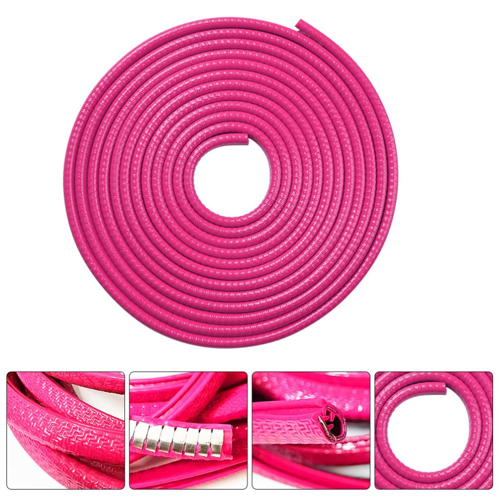 VICASKY Anti-Scratch Car Door Edge Guards - Durable Rubber Seal Strips Protector for Cars, SUVs & Trucks - Prevent Door Dings & Scratches in Parking Lots & Tight Spaces