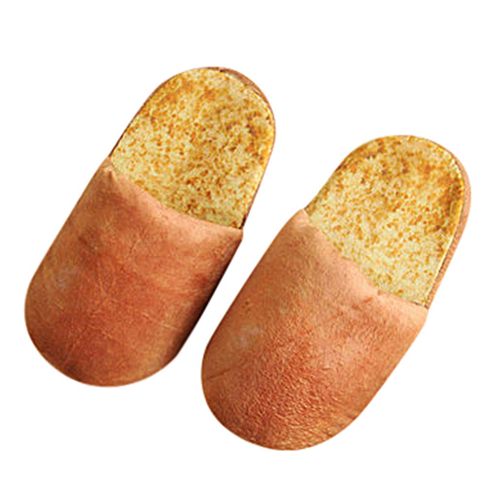 Cozy Cotton Plush Slippers for Women - Warm Winter House Shoes with Wide Fit, Non-Slip Sole - Perfect for Home, Lounge & Indoor Comfort (Autumn/Winter Season)