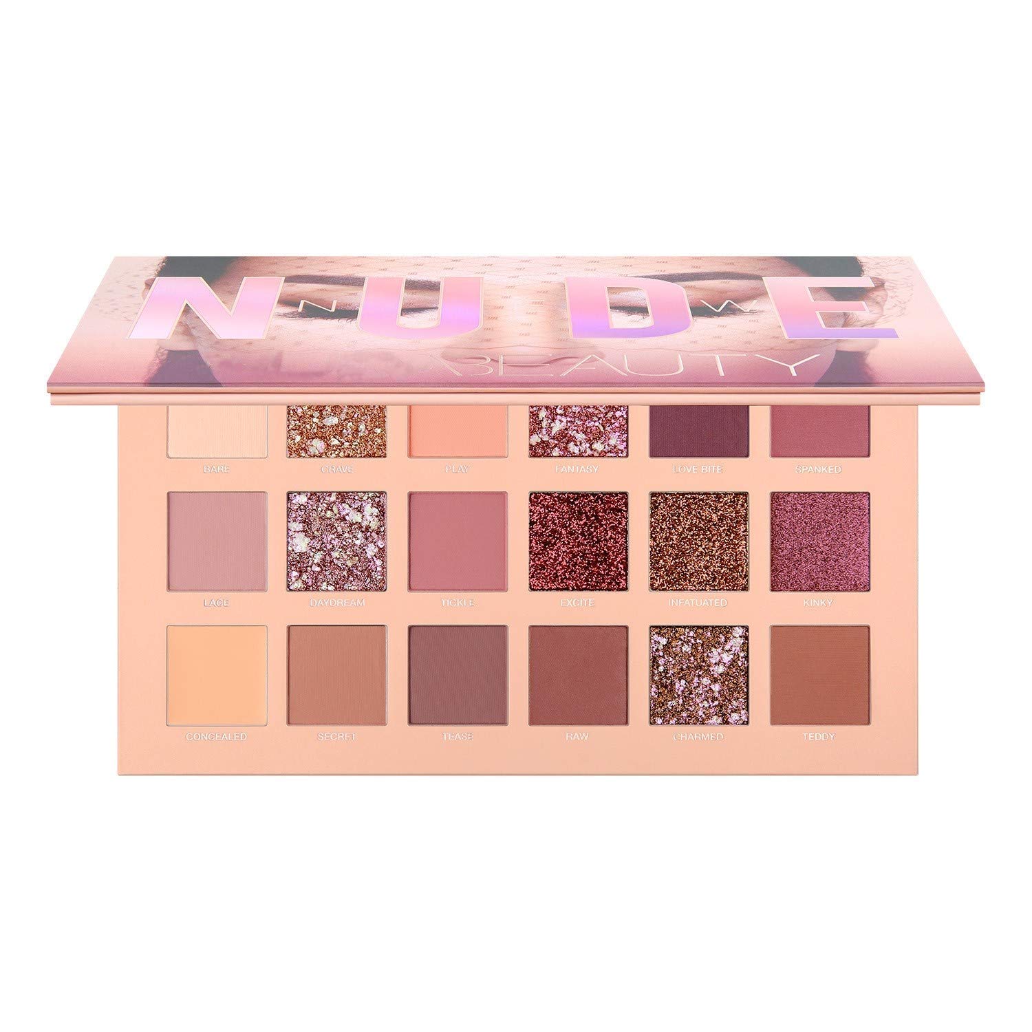Meyaar Beauty 18 Color Highly Pigmented Eyeshadow Palette with Mirror - Nude Neutral Matte & Shimmer Eyeshadow Makeup Kit for Everyday, Party & Professional Use