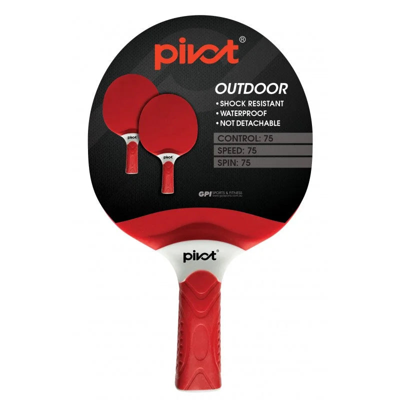 PIVOT FGDOD Outdoor Table Tennis Racket - Professional Ping Pong Paddle for Outdoor Play, Backyard Games & Training - Perfect for Beginners & Advanced Players
