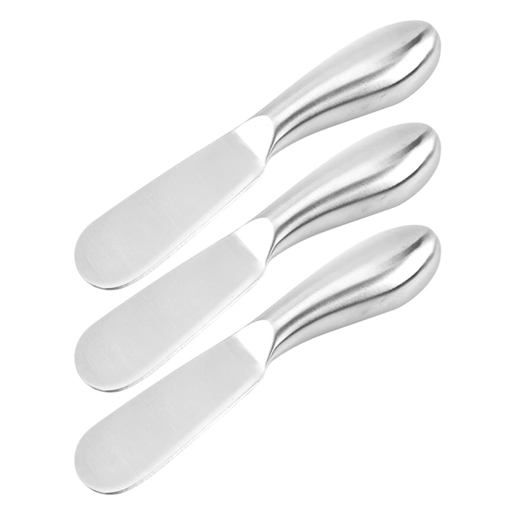 Hemoton 3-Piece Cheese and Butter Cutting Set - Stainless Steel Cheese Slicer, Manual Butter Cutter for Kitchen, Baking & Restaurant Use - Perfect for Sandwiches, Charcuterie Boards & Food Prep