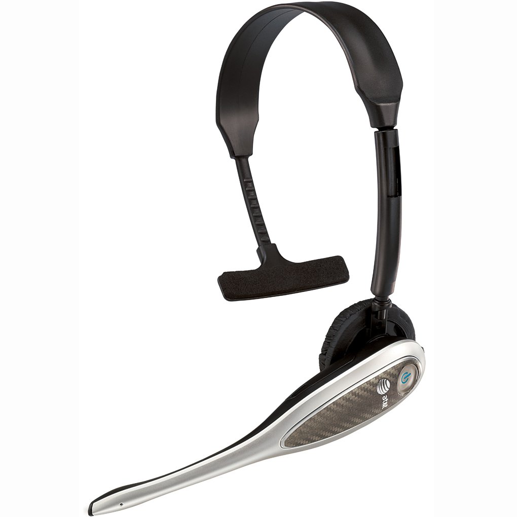 AT&T TL7912 DECT 6.0 Cordless Headset with Softphone Call Manager & Handset Lifter - Silver/Gold | Wireless Office Phone for Business & Home Use | Perfect for Remote Work & Customer Service