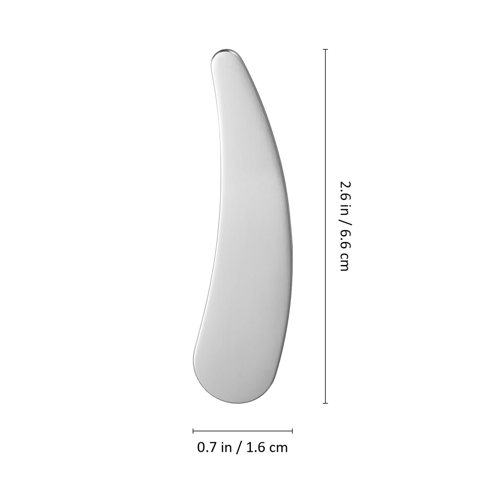 Beaupretty 2-Pack Reusable Facial Cream Spatula - Cosmetic Beauty Scoop for Skincare & Makeup Application - Esthetician Supplies for Jars, Bottles & Tubes