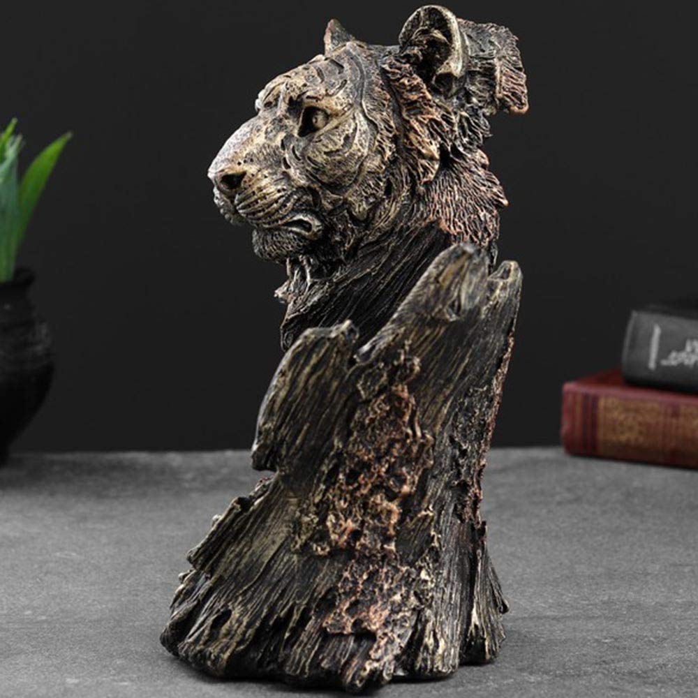 Tiger Wine Bottle Holder - Stylish Countertop Wine Rack & Kitchen Decor - Best Wine Accessories & Gifts - Perfect for Home Bar, Kitchen Counter, or Dining Room Display