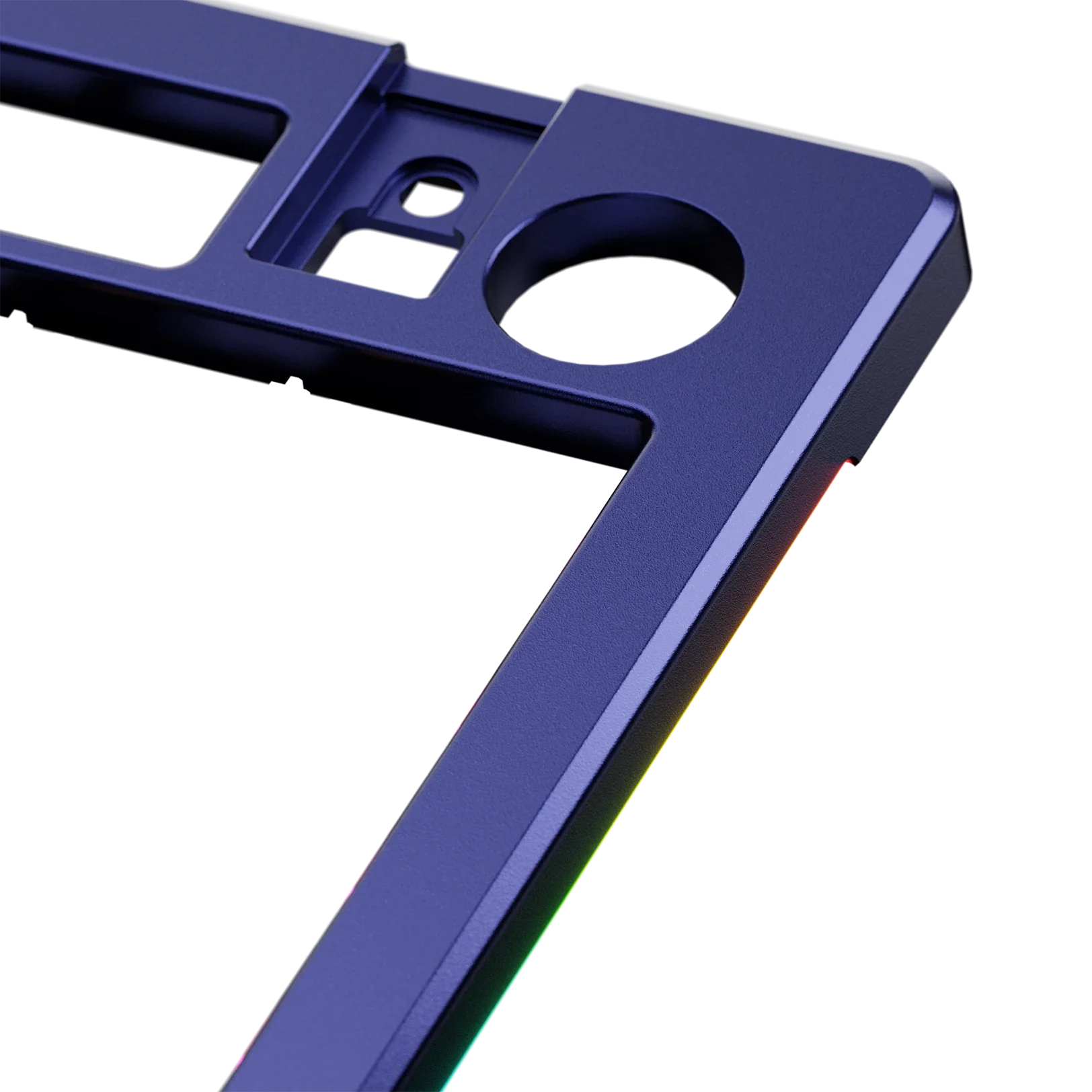 GMMK 3 75% Mechanical Keyboard Top Case - Premium Metal Midnight Blue Replacement Part for Custom Gaming & Office Setup