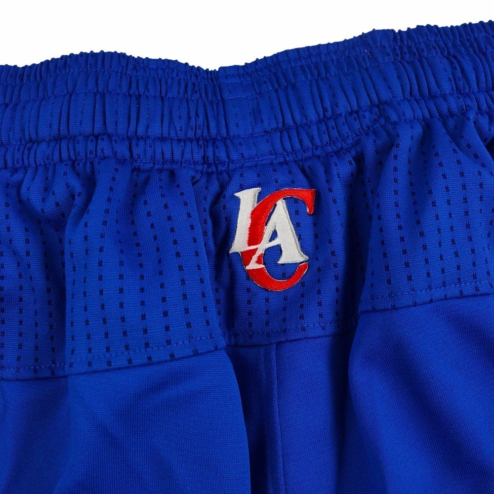Adidas Los Angeles Clippers NBA Authentic On-Court Climacool Game Shorts for Men - Blue Basketball Shorts for Training, Gym & Casual Wear