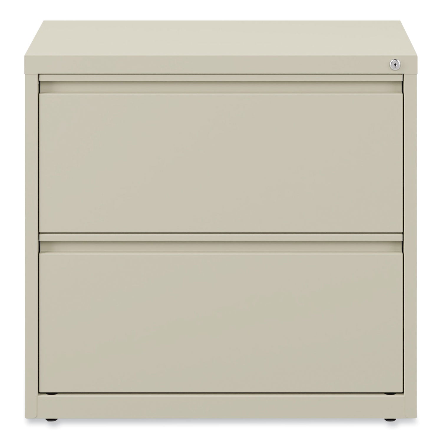 Alera® 2-Drawer Lateral File Cabinet - Legal/Letter Size, Putty Finish, 30