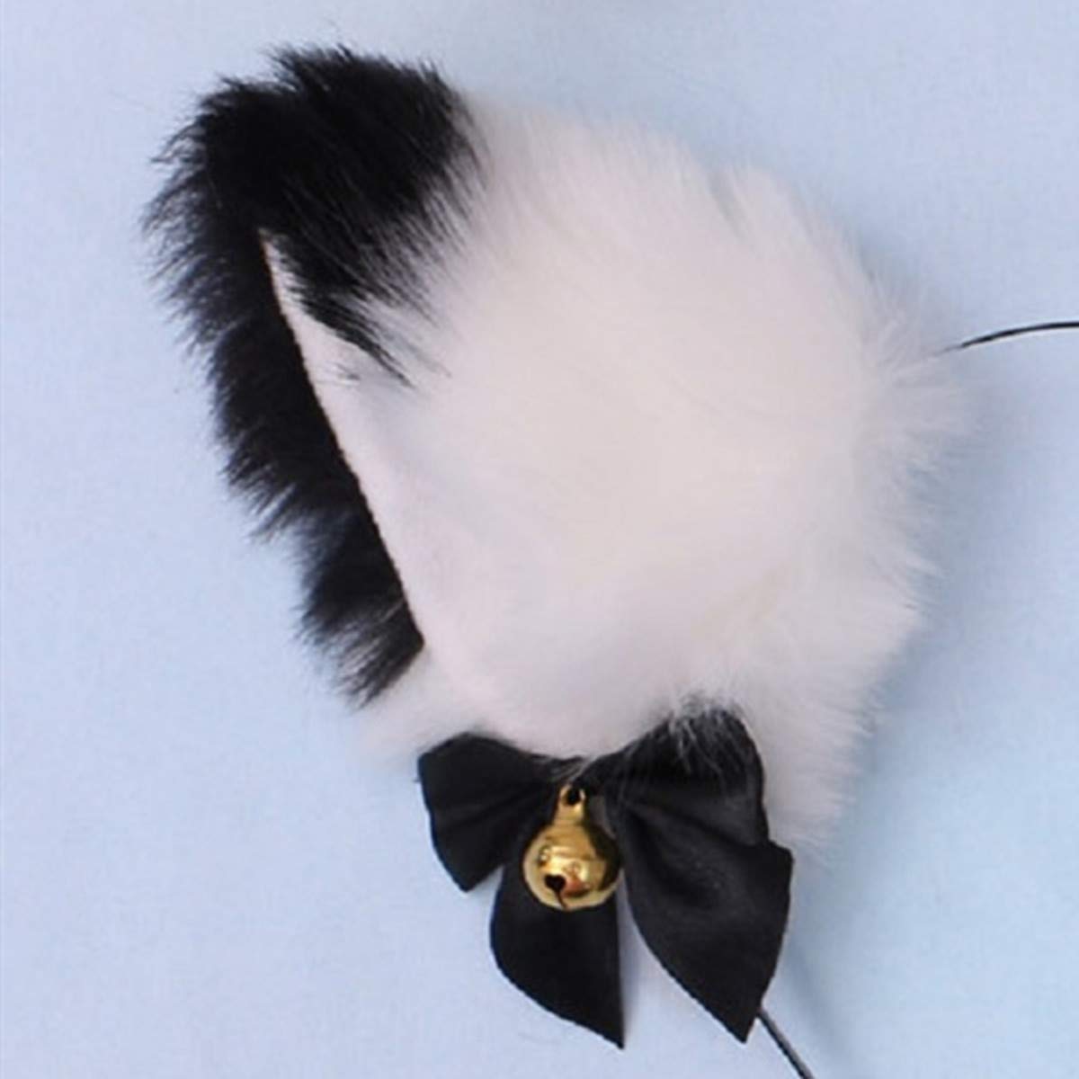 Fxaelian Animal Fox Cat Dog Ears Headband - Cute Fluffy Cosplay Costume Accessories for Halloween, Christmas Parties, Cosplay Events & TikTok Videos