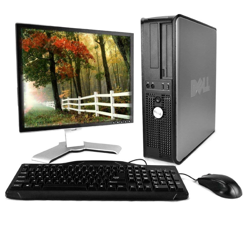 Refurbished Dell Optiplex 780 Business Desktop Computer - Intel Core 2 Duo 2.93GHz, 4GB RAM, 250GB HDD, WiFi, Windows 10 Pro, 17