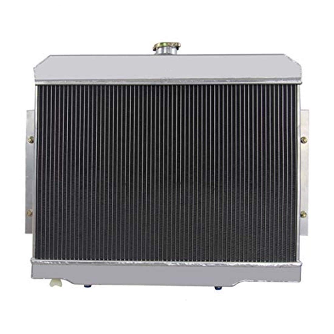 High-Performance CoolingSky 4-Row Aluminum Radiator with Dual 12