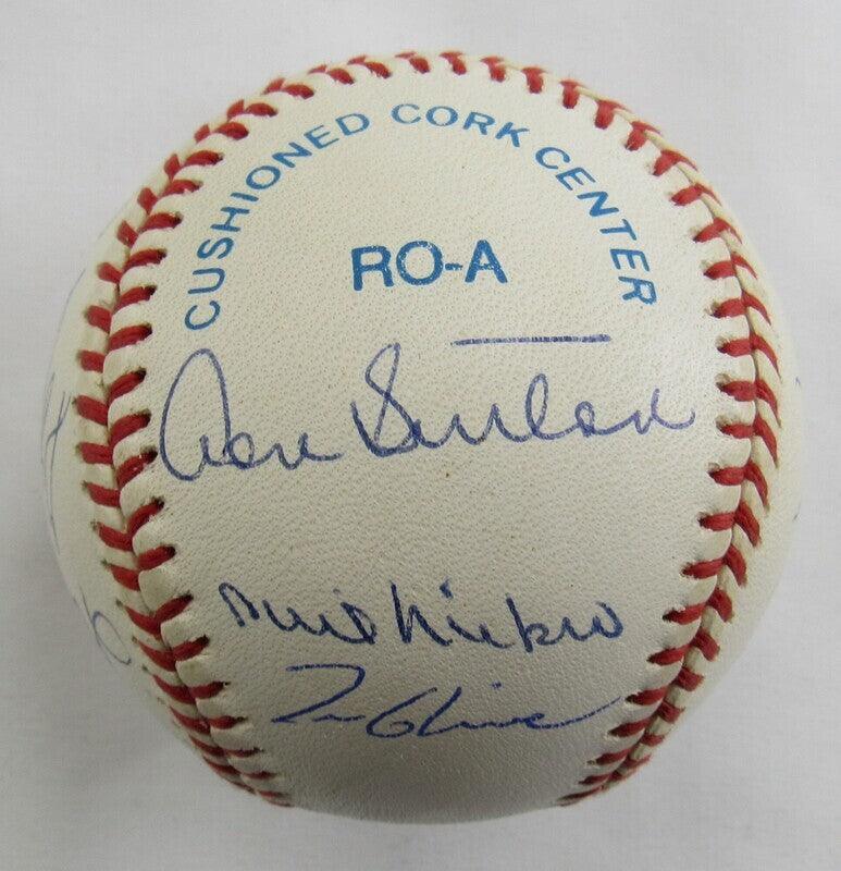 Authentic 300 Wins Club Signed Baseball - Tom Seaver, Greg Maddux, Randy Johnson +9 Players - JSA Certified XX72230 - Perfect for Sports Memorabilia Collectors & Baseball Fans Display