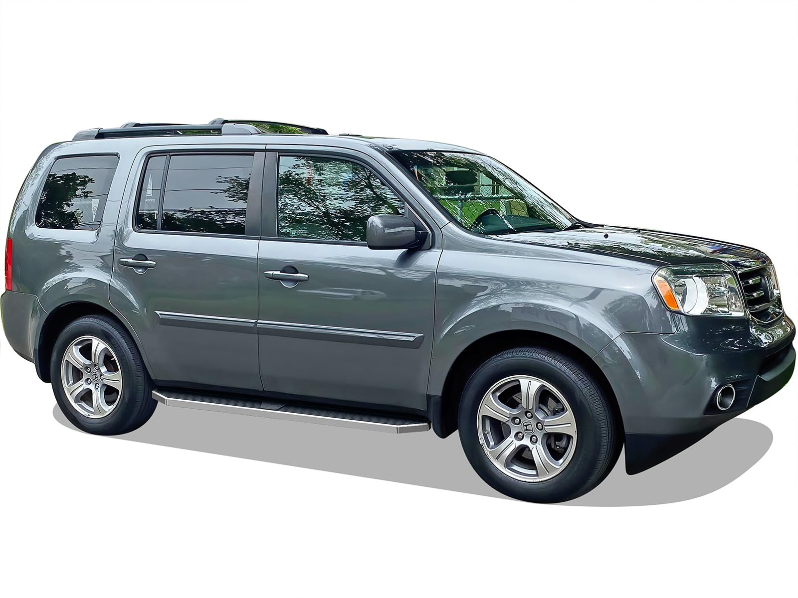 Stainless Steel Running Boards for 2009-2015 Honda Pilot & 2009-2013 Acura MDX - 6