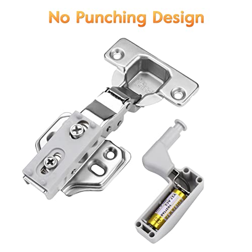 Smart Induction Cabinet Hinge LED Light - Motion Sensor Night Light for Kitchen, Living Room & Bedroom | Energy-Efficient Under Cabinet Lighting for Easy Navigation & Ambience
