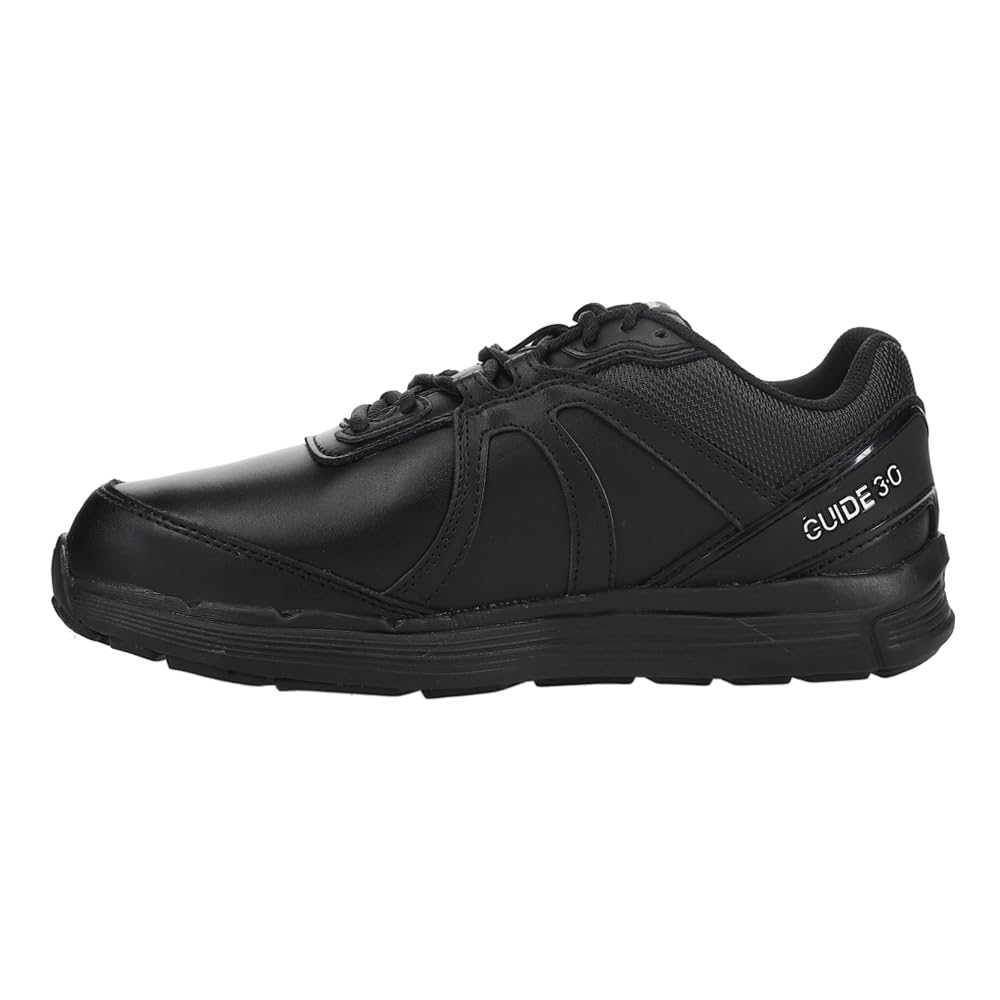 Reebok Men's Guide Steel Toe EH Safety Work Shoes with Met Guard - Black | OSHA Compliant for Construction & Industrial Work