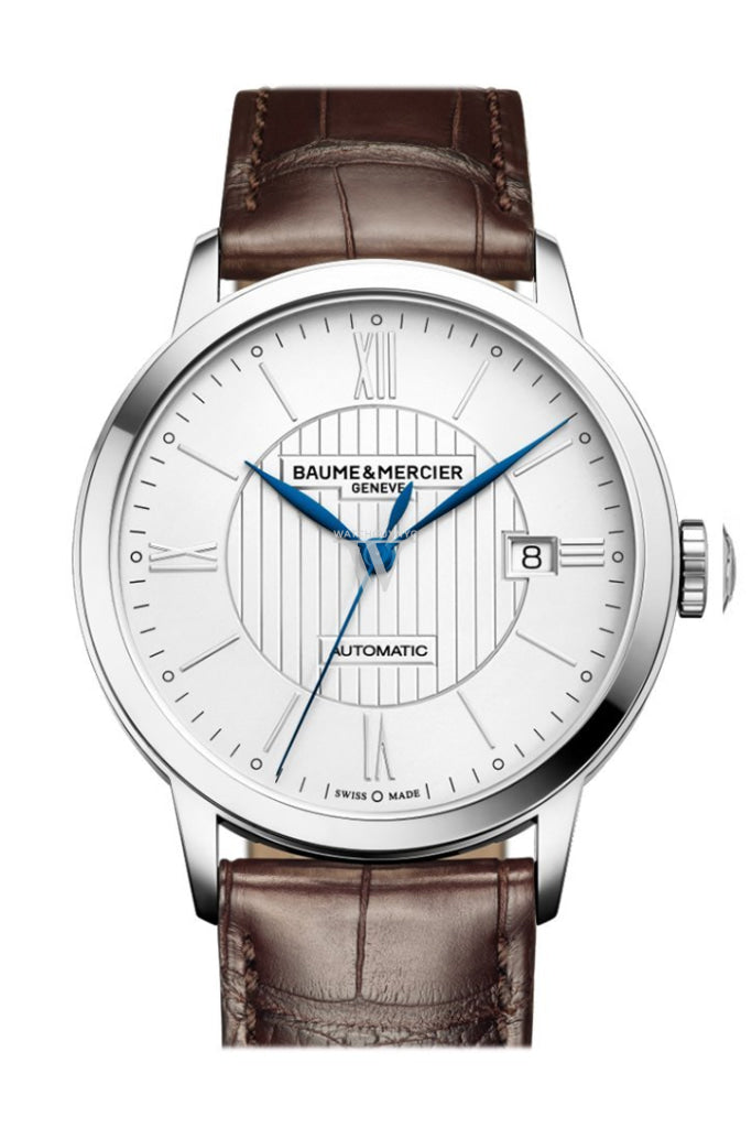 Baume & Mercier Classima Men's Luxury Watch 10214 - Stainless Steel Automatic Dress Watch for Business & Formal Occasions