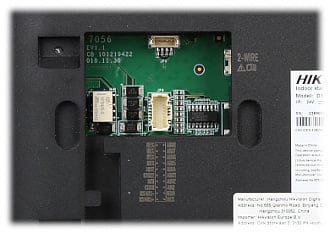DS KH6320 WTE2 Indoor Post 2-Wire 7-Inch Screen - Perfect for Home Security, Office Monitoring, and Indoor Surveillance Systems