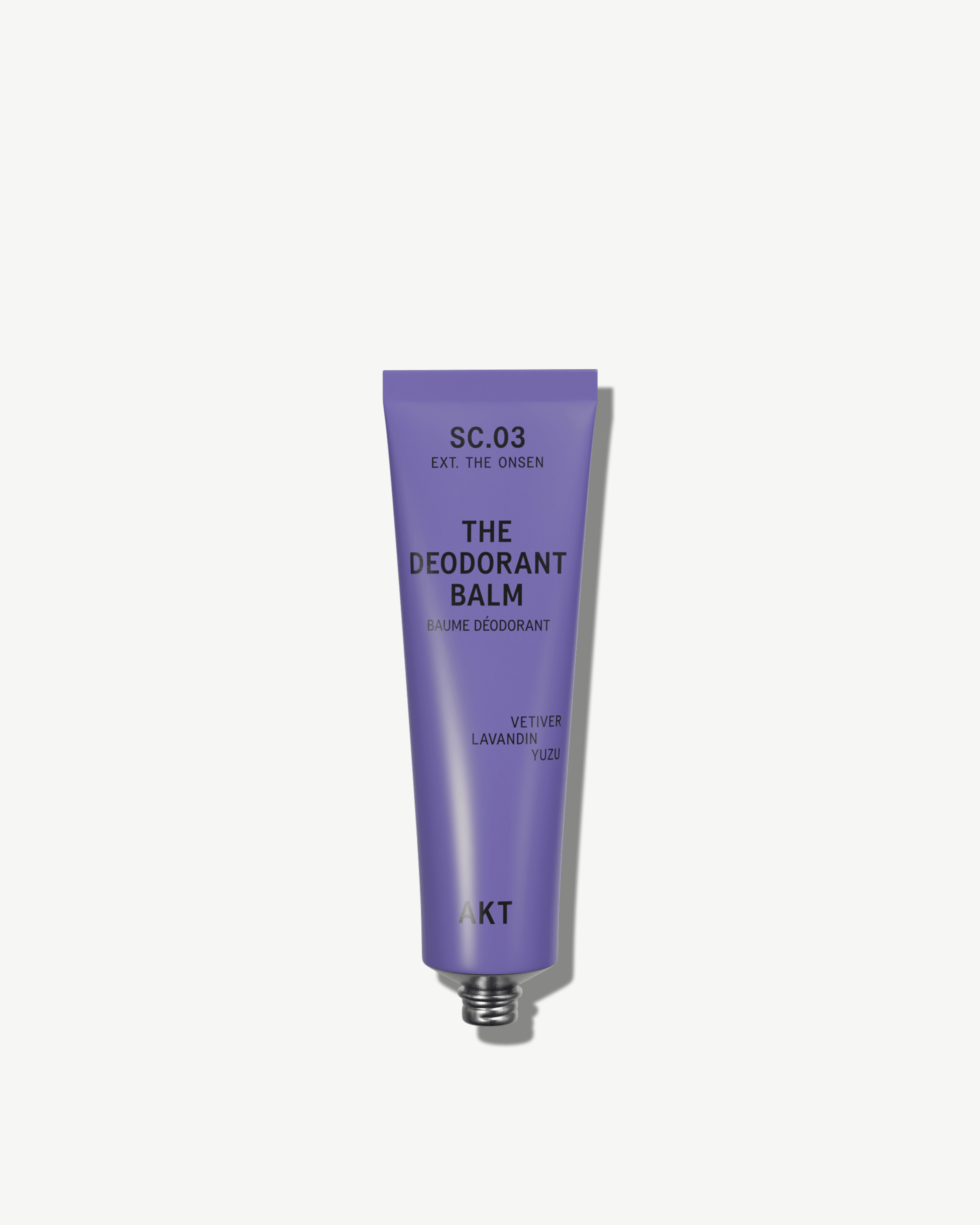 Natural Deodorant Balm SC.03 The Onsen - Aluminum-Free, Long-Lasting Odor Protection for Men & Women - Perfect for Gym, Travel & Daily Freshness