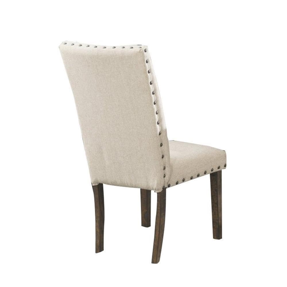 Picket House Furnishings Dex Side Chair Set of 2 - Modern Dining Chairs for Kitchen, Dining Room & Office - Sturdy Wooden Accent Chairs with Comfortable Cushion