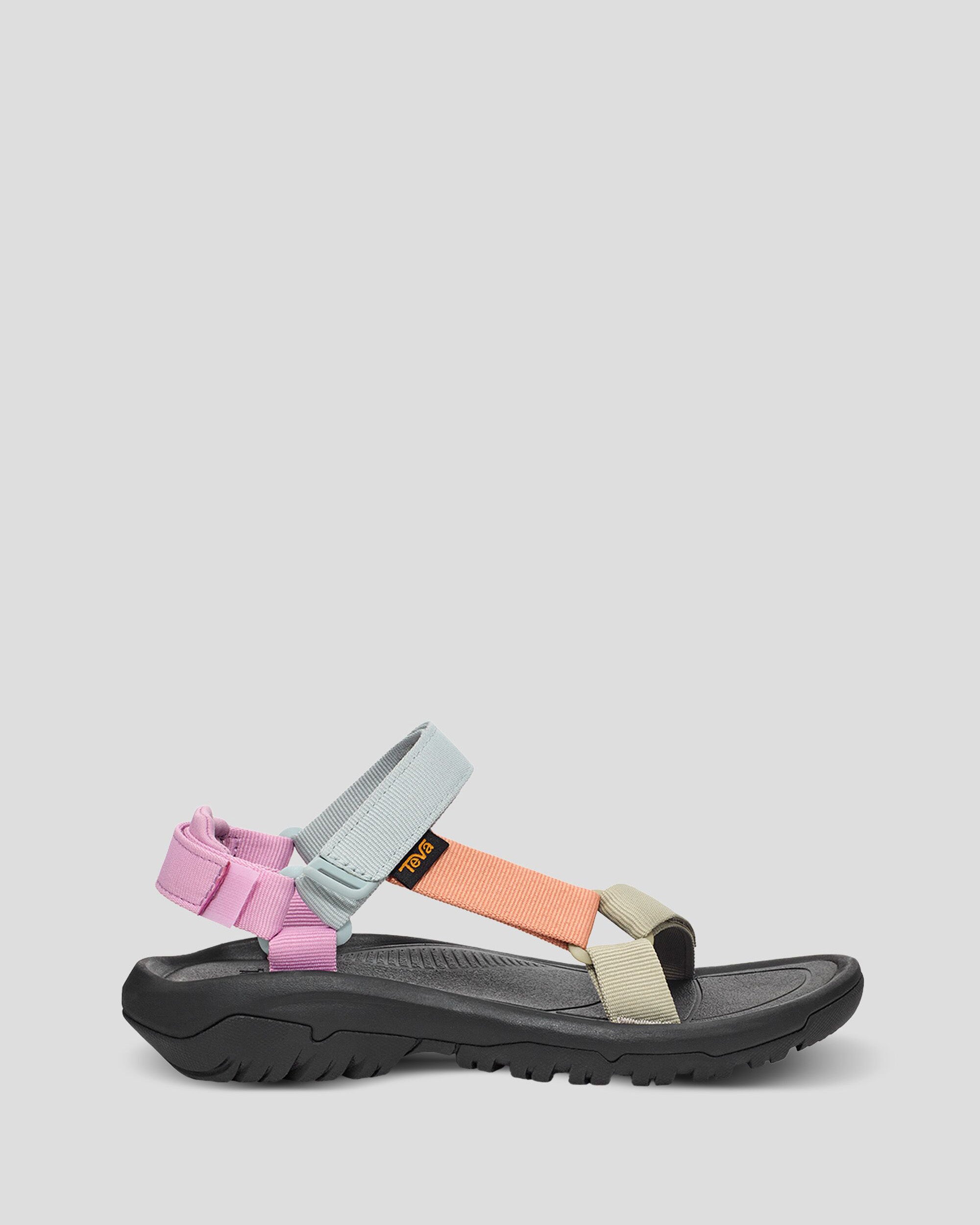 Women's Teva Hurricane XLT 2 Outdoor Sandals - Breathable Hiking & Water Shoes for Women - Eucalyptus/Peach Bloom Color - Perfect for Beach, Camping & Summer Adventures