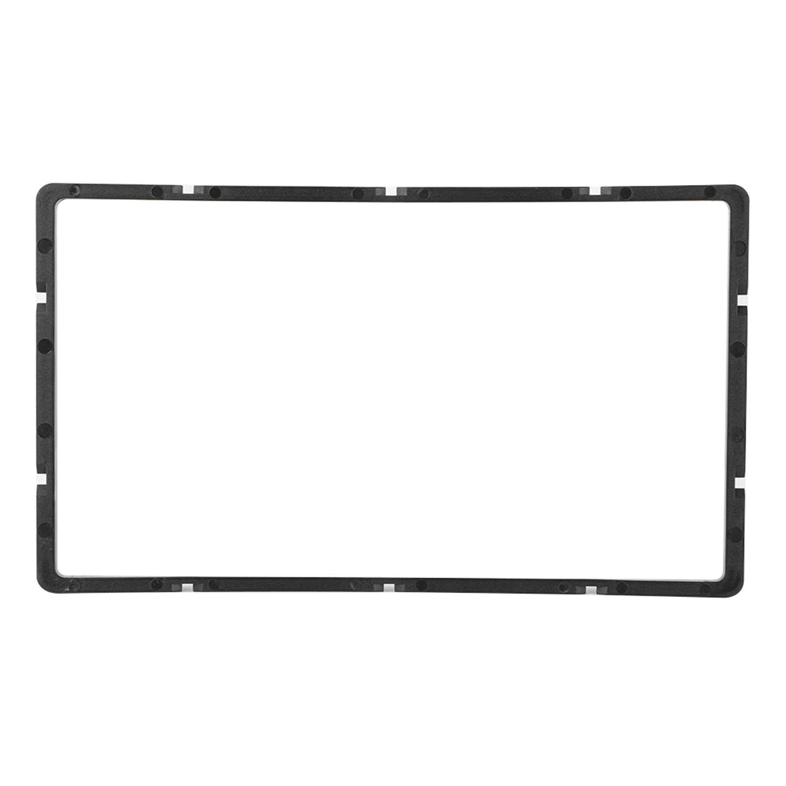 KIMISS 2 Din Car Stereo Dash Panel Kit for Honda CRV 2007-2010 - Replacement Radio Fascia Frame & Trim for Seamless DVD Installation - Perfect for Upgrading Your Car Audio System
