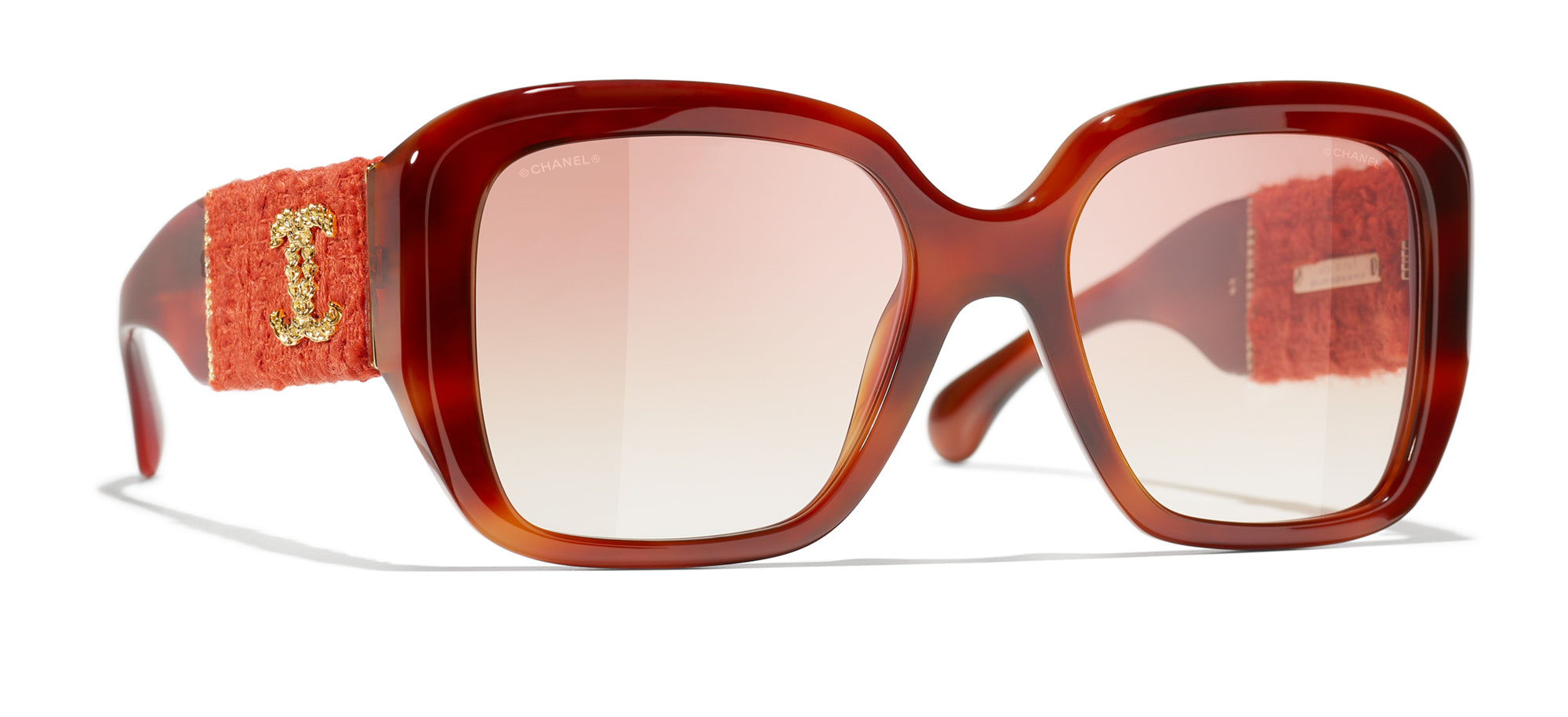 Tortoise/Light Brown Gradient