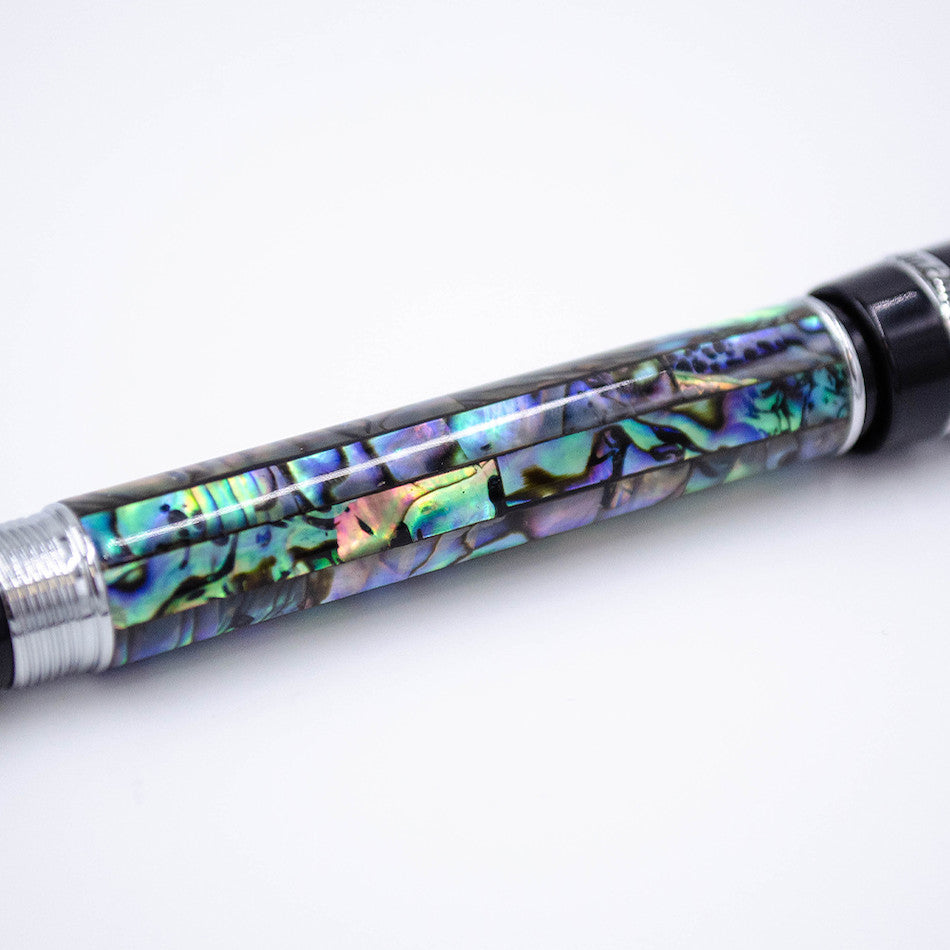 Conklin Duragraph Fountain Pen - Abalone Nights Design, Medium Nib, Premium Writing Instrument for Calligraphy & Journaling - Perfect for Gifts, Office Use & Special Occasions