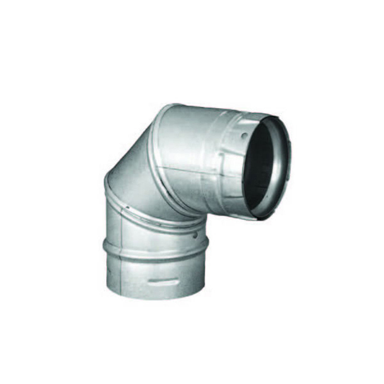 3 Pelletvent Pro Double Wall Black 90 Degree Elbow - High Efficiency Wood Pellet Stove Pipe Connector for Safe Ventilation in Homes & Cabins