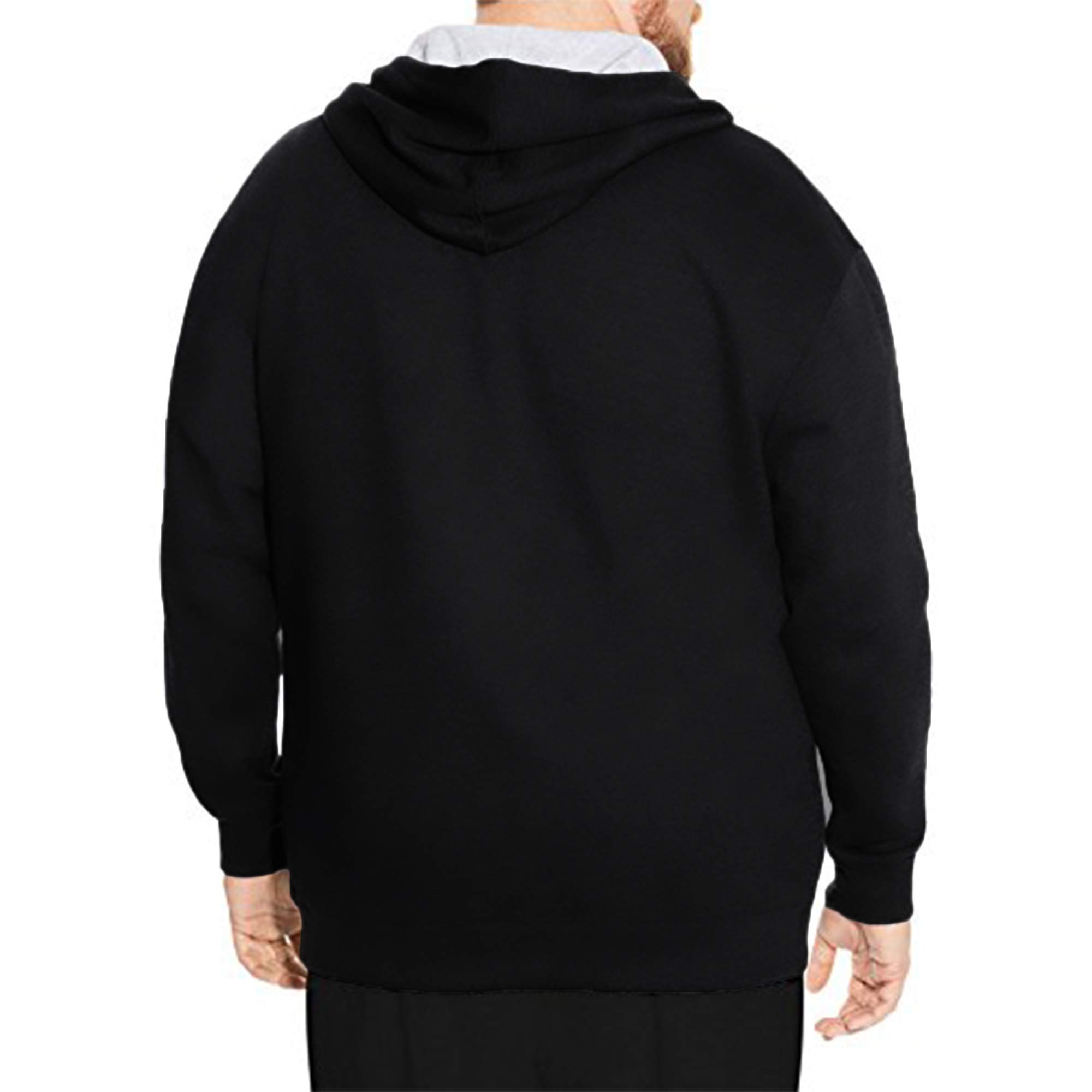 Champion Big and Tall Men's Fleece Zip-Up Hoodie Jacket - Warm & Comfortable Pullover for Casual Wear, Gym & Outdoor Activities