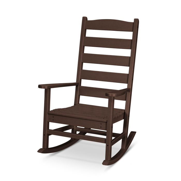 POLYWOOD Shaker Porch Rocking Chair - Outdoor Patio Rocker with Weather-Resistant HDPE - Perfect for Porch, Deck, Garden & Backyard Relaxation
