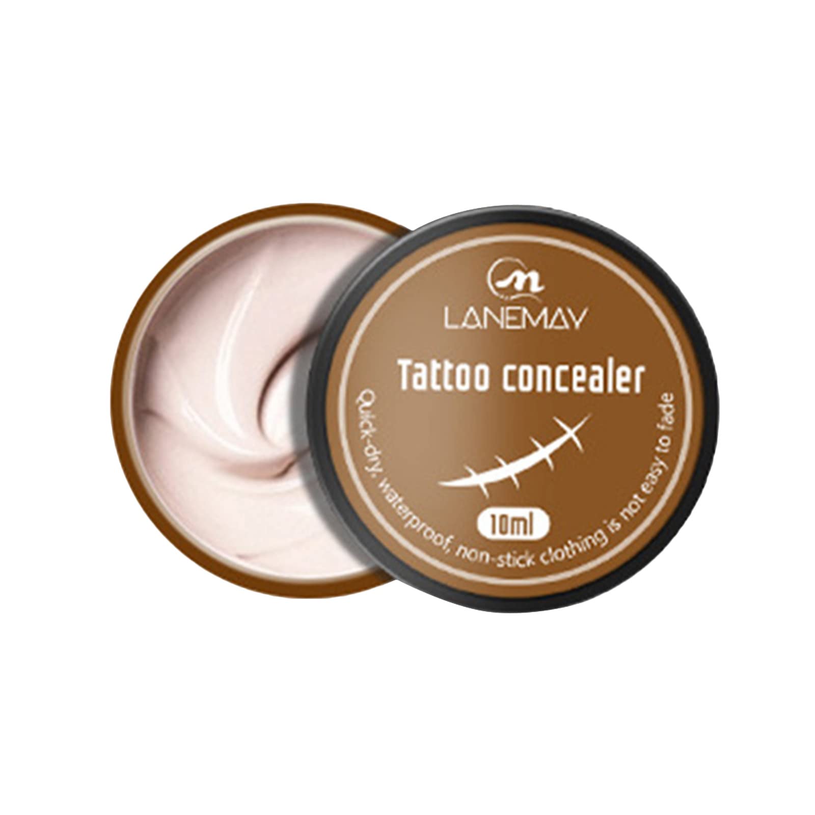 Best Tattoo Concealer Cream for Pock Marks & Freckles - Long-Lasting Full Coverage Makeup for Scars & Body Art - Perfect for Daily Wear, Special Events & Professional Cover-Up Needs