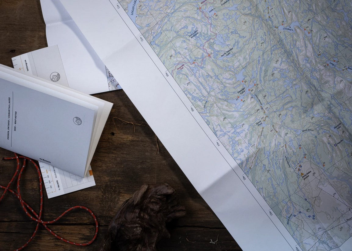 Lat Long Queen Elizabeth II Wildlands Map - Hiking & Camping Navigation Guide for Outdoor Adventures