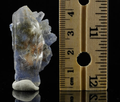 Raw Dumortierite in Quartz Crystal - Natural Metaphysical Stone, Healing Mineral Specimen for Home Decor & Spiritual Use | Collectible Raw Rocks & Minerals for Meditation, Energy Work & Crystal Healing