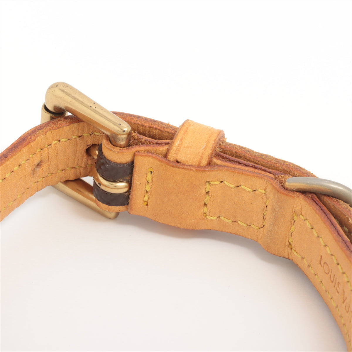 Louis Vuitton Monogram Collar Baxter PM Dog Collar - Luxury Leather Pet Accessory for Small & Medium Dogs - Perfect for Walks, Training & Fashionable Outings