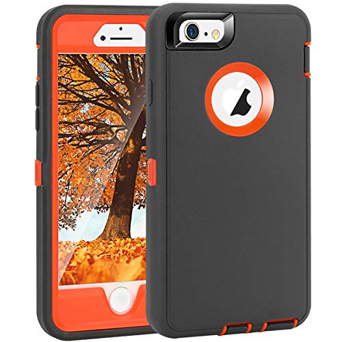 Charcoal/Orange