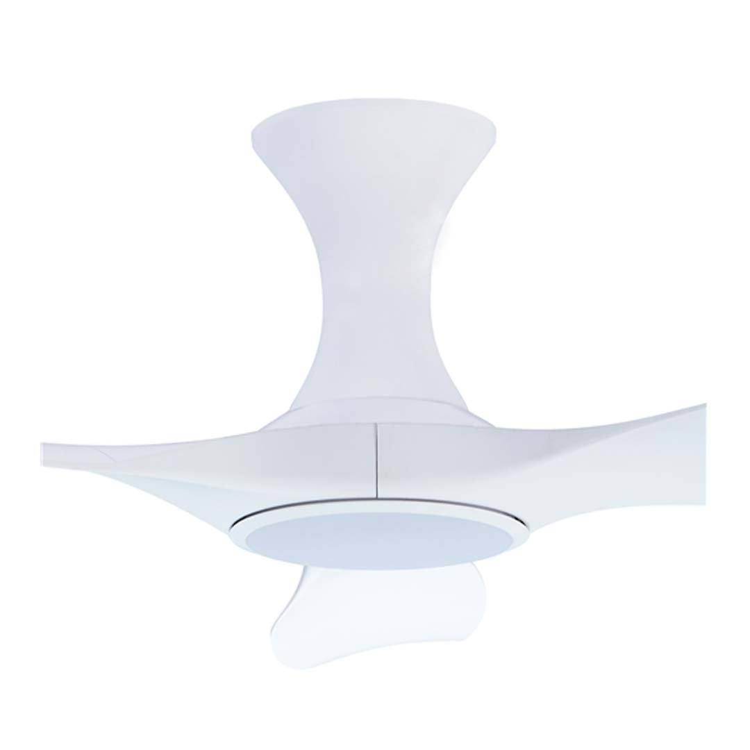 Efenz Troy 463 Ceiling Fan with LED Light Kit - 46 Inch Indoor/Outdoor Smart Fan with Remote Control - Perfect for Bedroom, Living Room, Patio & Covered Porch