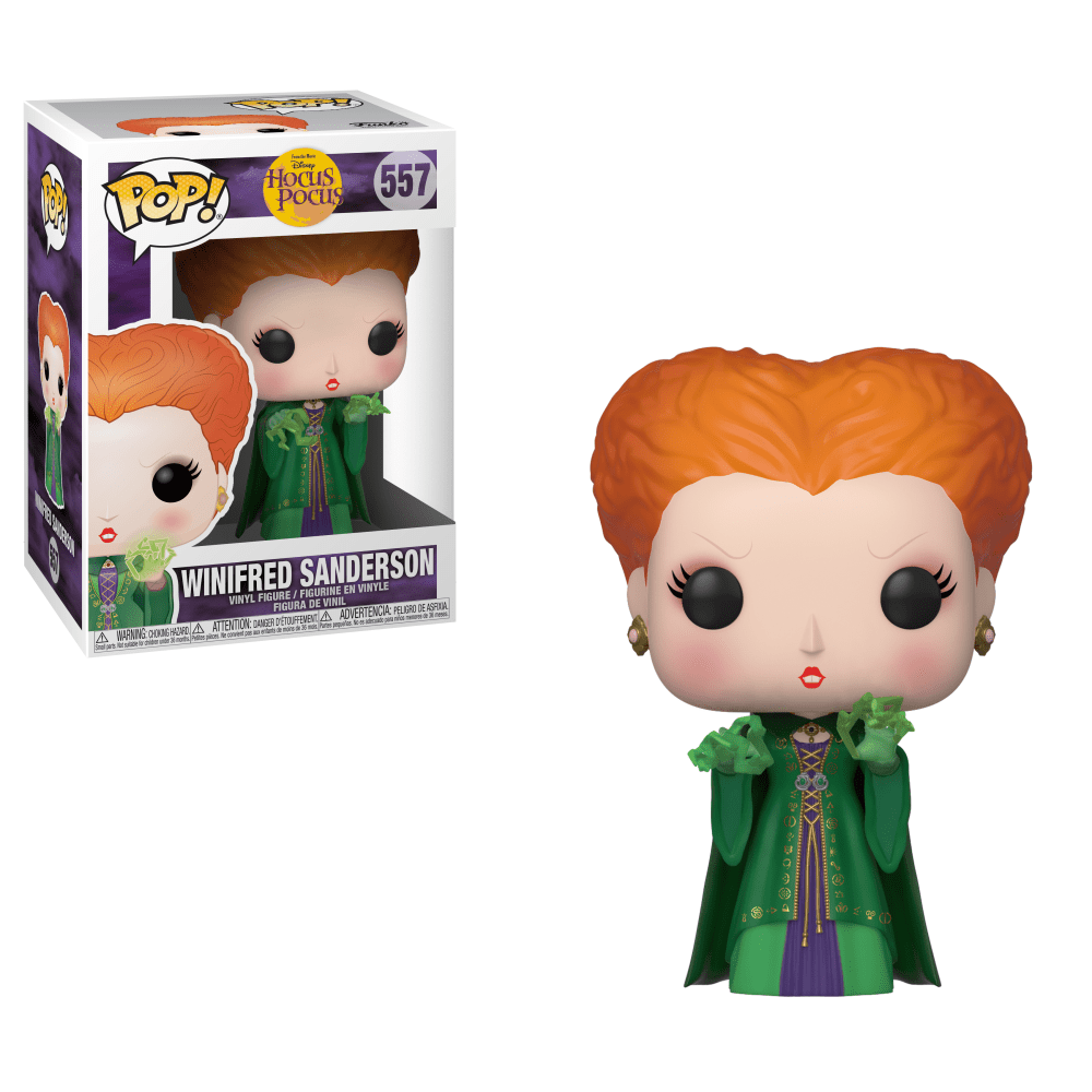 Disney Hocus Pocus Winifred Sanderson Magic Wand Toy - Official Collectible Doll for Halloween Decorations & Movie Fans