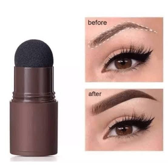Glowhouse Hairline Shadow Powder Stick - Eyebrow & Hair Powder for Natural Look (Brown, 1 Pack) | Waterproof & Long-Lasting | Perfect for Daily Makeup, Touch-Ups & Covering Gray Hair