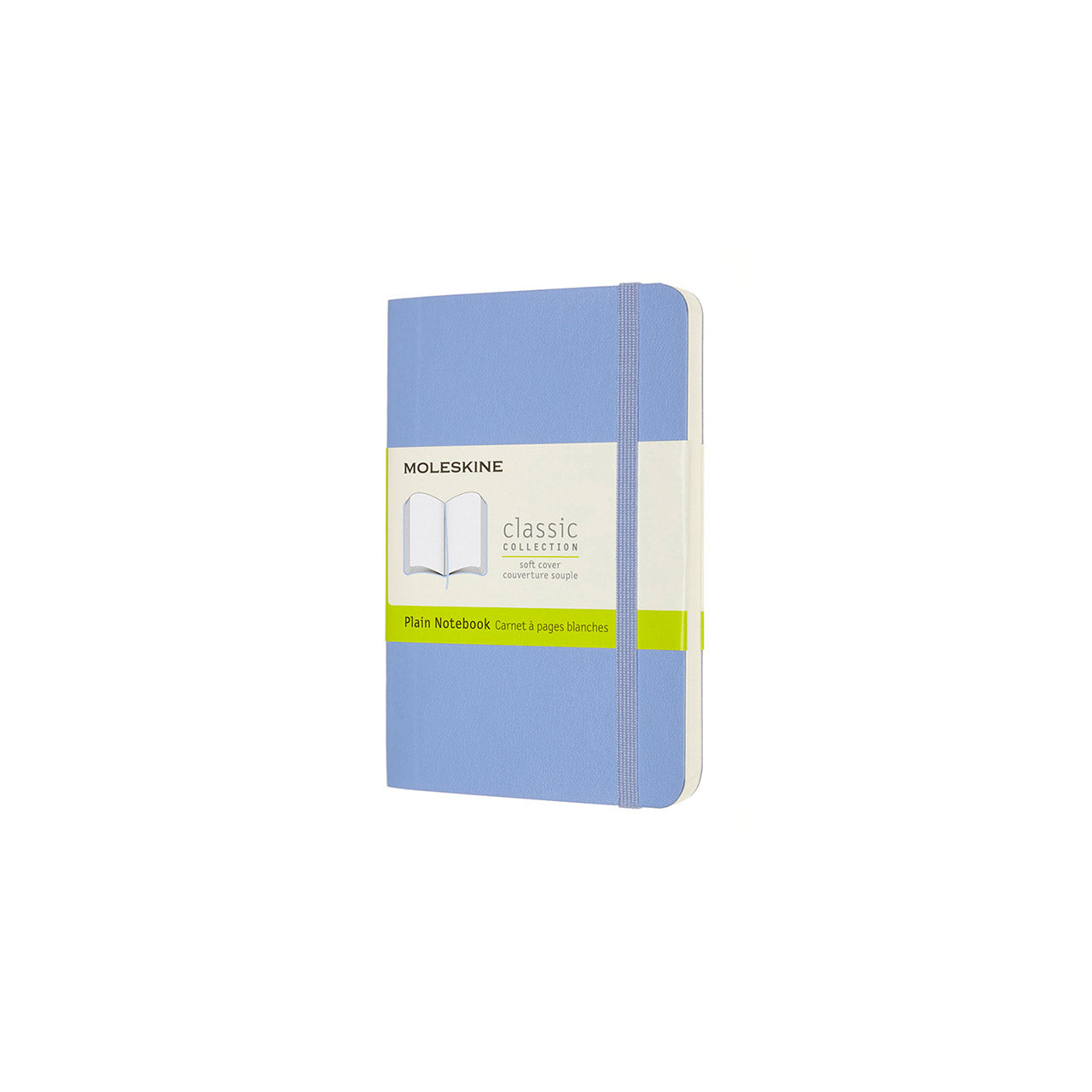 Classic Soft Cover Pocket Notebook - Hydrangea Blue Lined Journal for Writing, Note Taking & Sketching | Perfect for School, Office & Travel