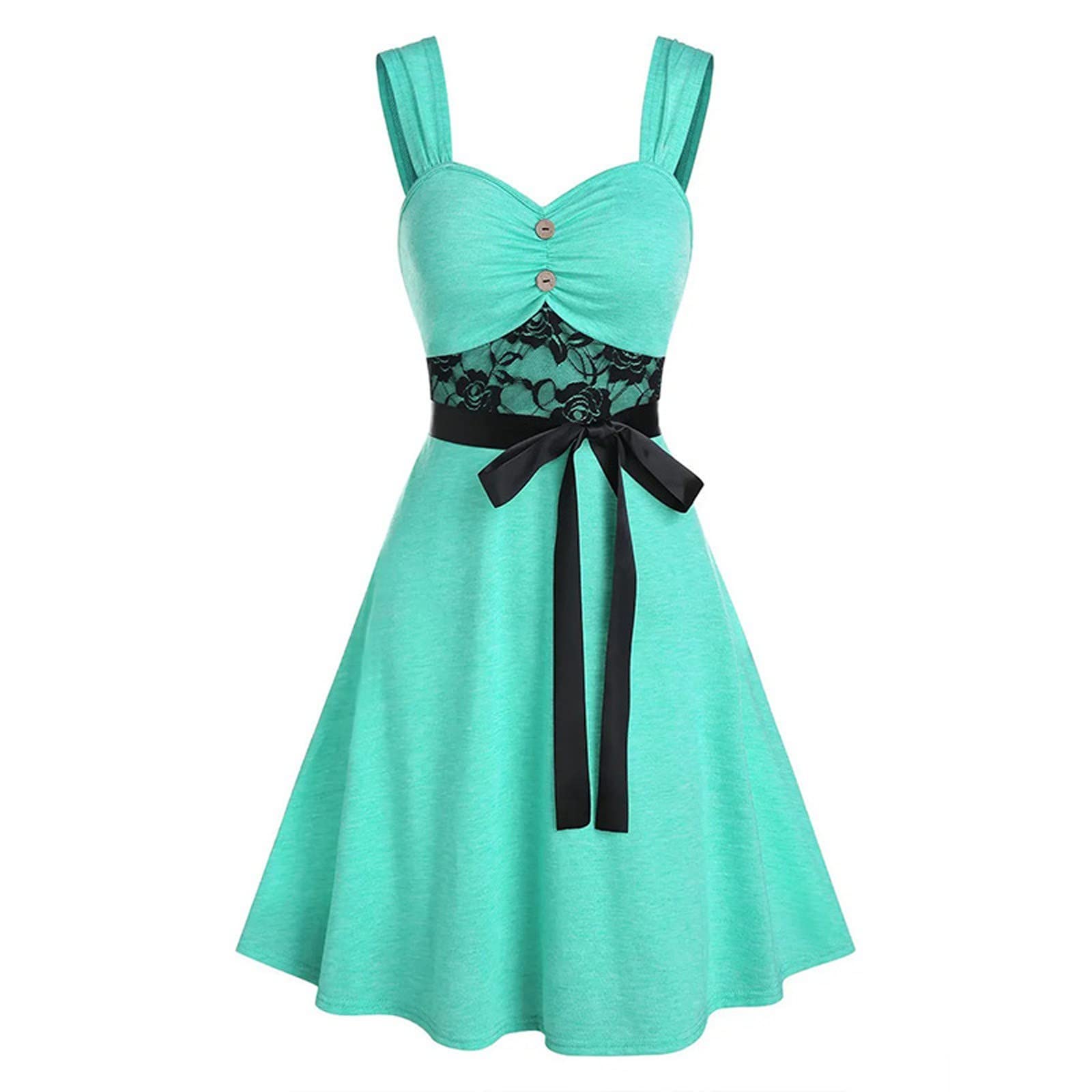 Elegant Floral Lace Bridesmaid Dress for Women - Short Prom Party Dress with V-Neck Design - Plus Size Formal Gowns for Weddings, Cocktail Parties & Special Occasions