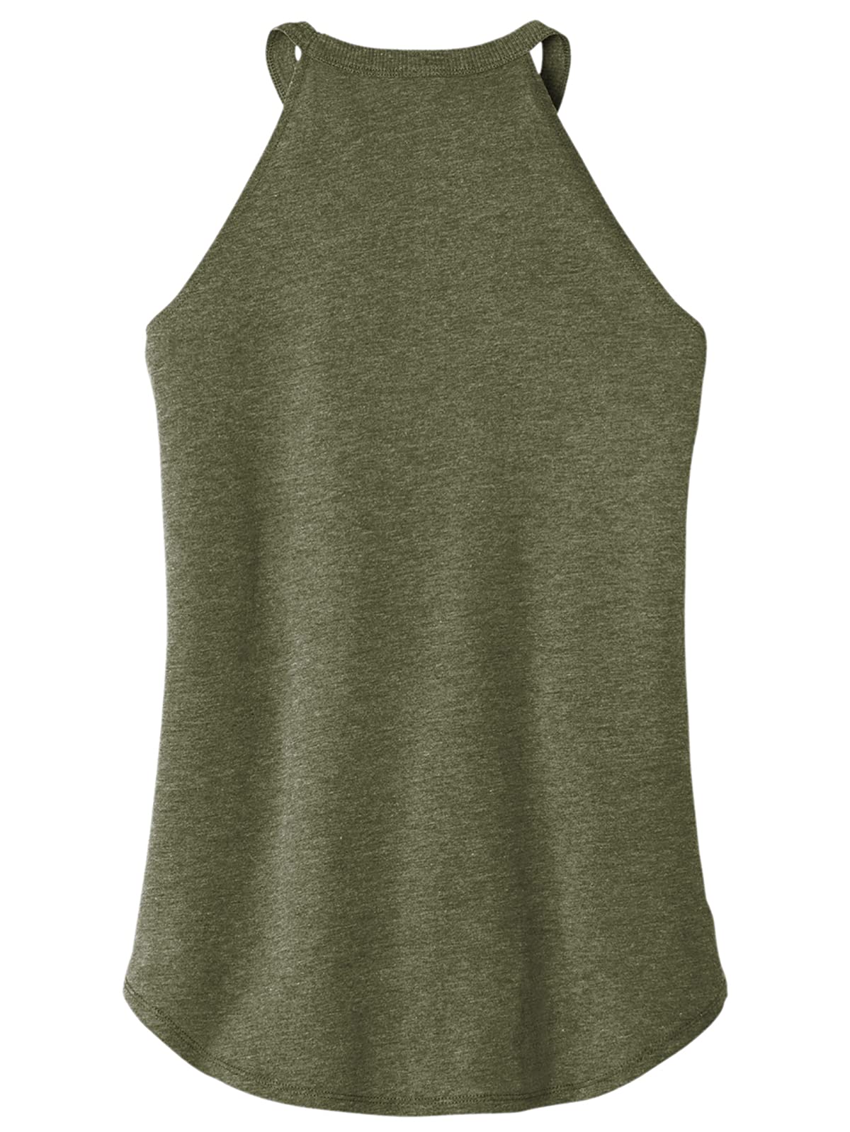 Gravity Threads Women's Rocker Halter Tank Top - Sexy Sleeveless V-Neck Cami for Concerts, Parties & Summer Outfits