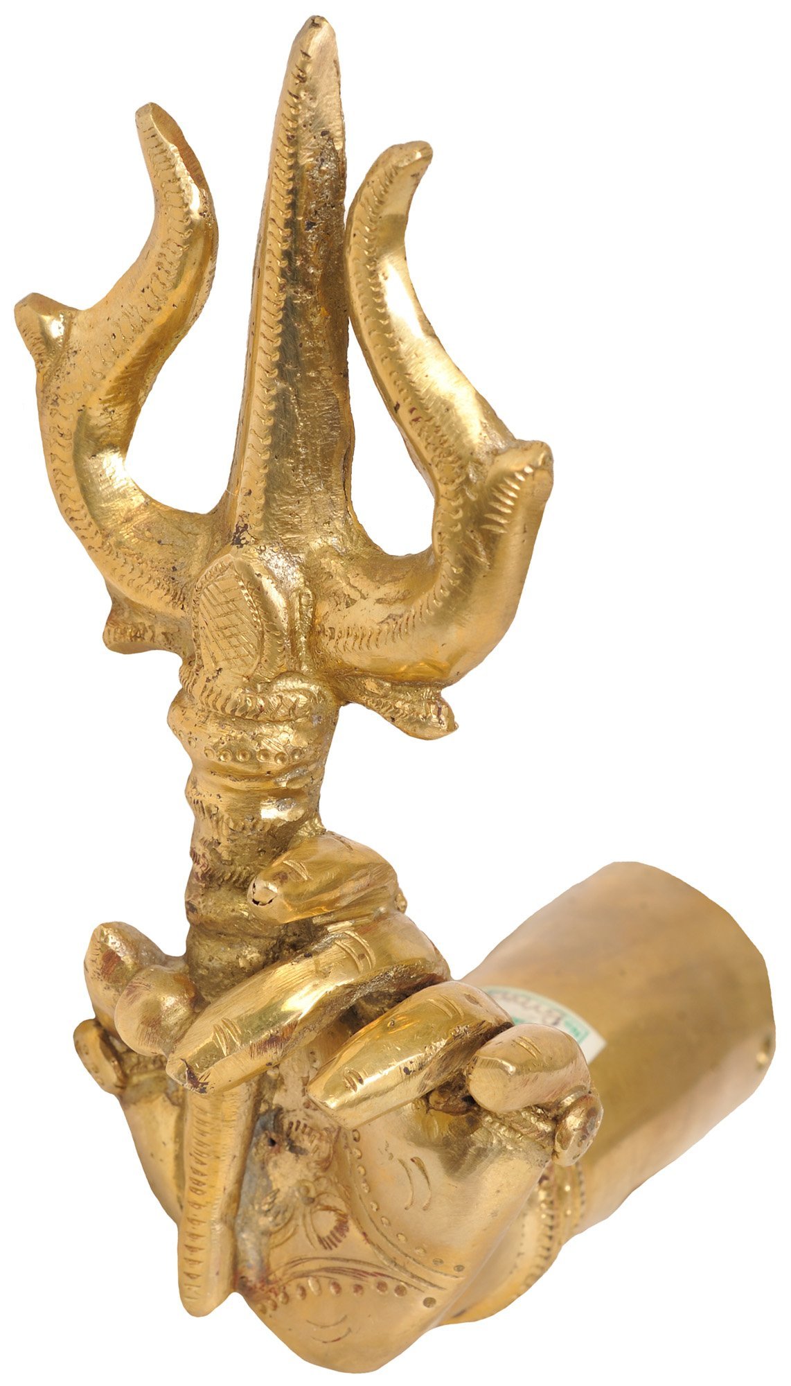 Devi Hand with Trishul (Trident) - Hindu Goddess Statue for Home Altar, Puja Room Decor, Spiritual Gift for Devotees