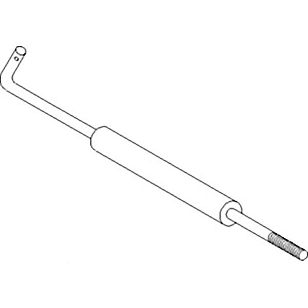 RAParts 384307R1 New Trans Brake Operating Rod - Compatible with Case-IH Tractor Models 1066, 1086, 1466, 1486 - Heavy Duty Replacement Part for Smooth Transmission Operation - Perfect for Farming, Towing & Agricultural Equipment Maintenance